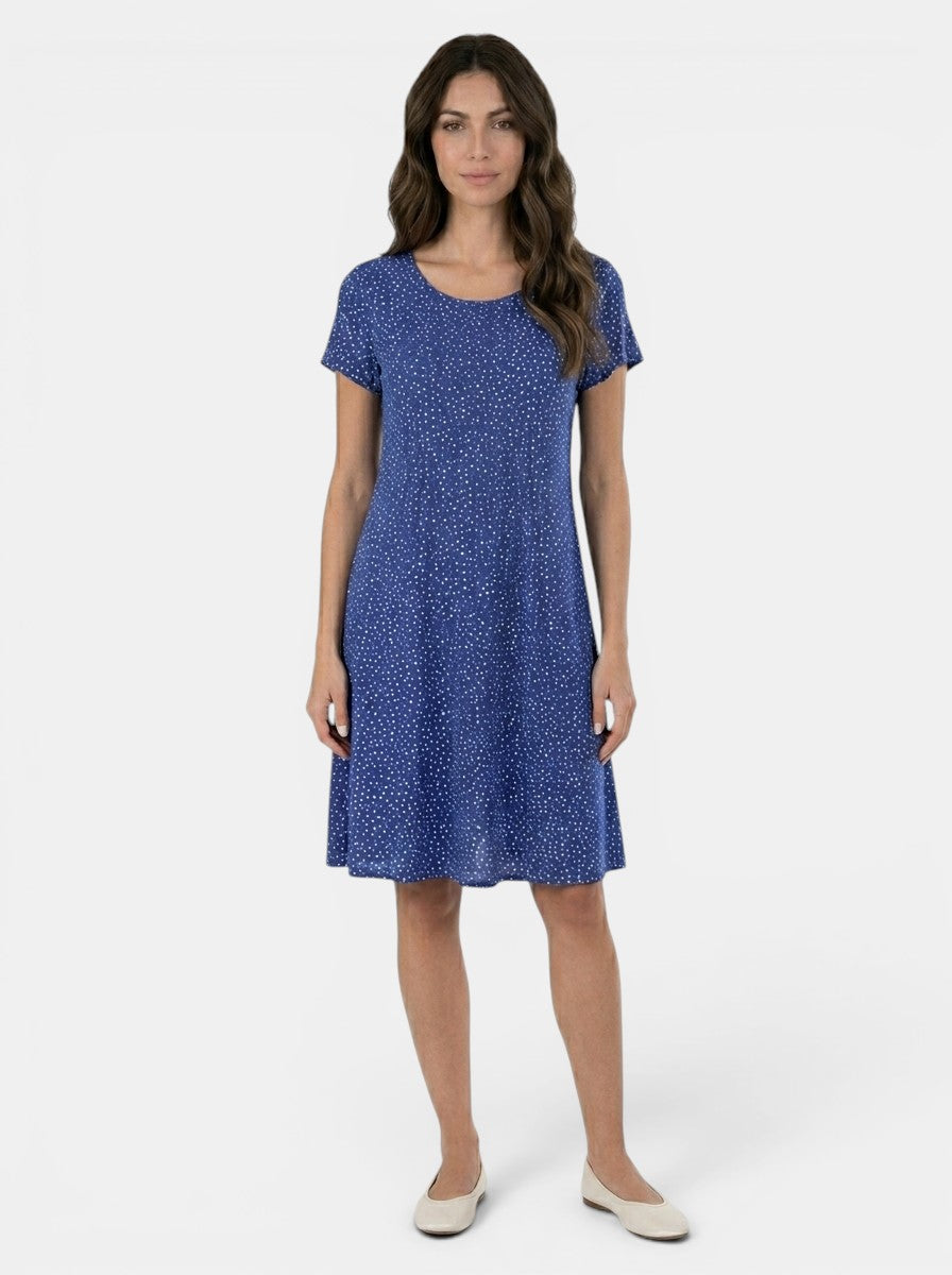 Women's Lightweight Cotton Summer Dress | Elegant Boho Chic Flowy Style
