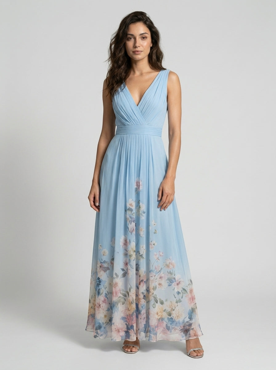 Robe d'été légère et élégante pour femme | Tenue maxi blanche aérienne et flatteuse