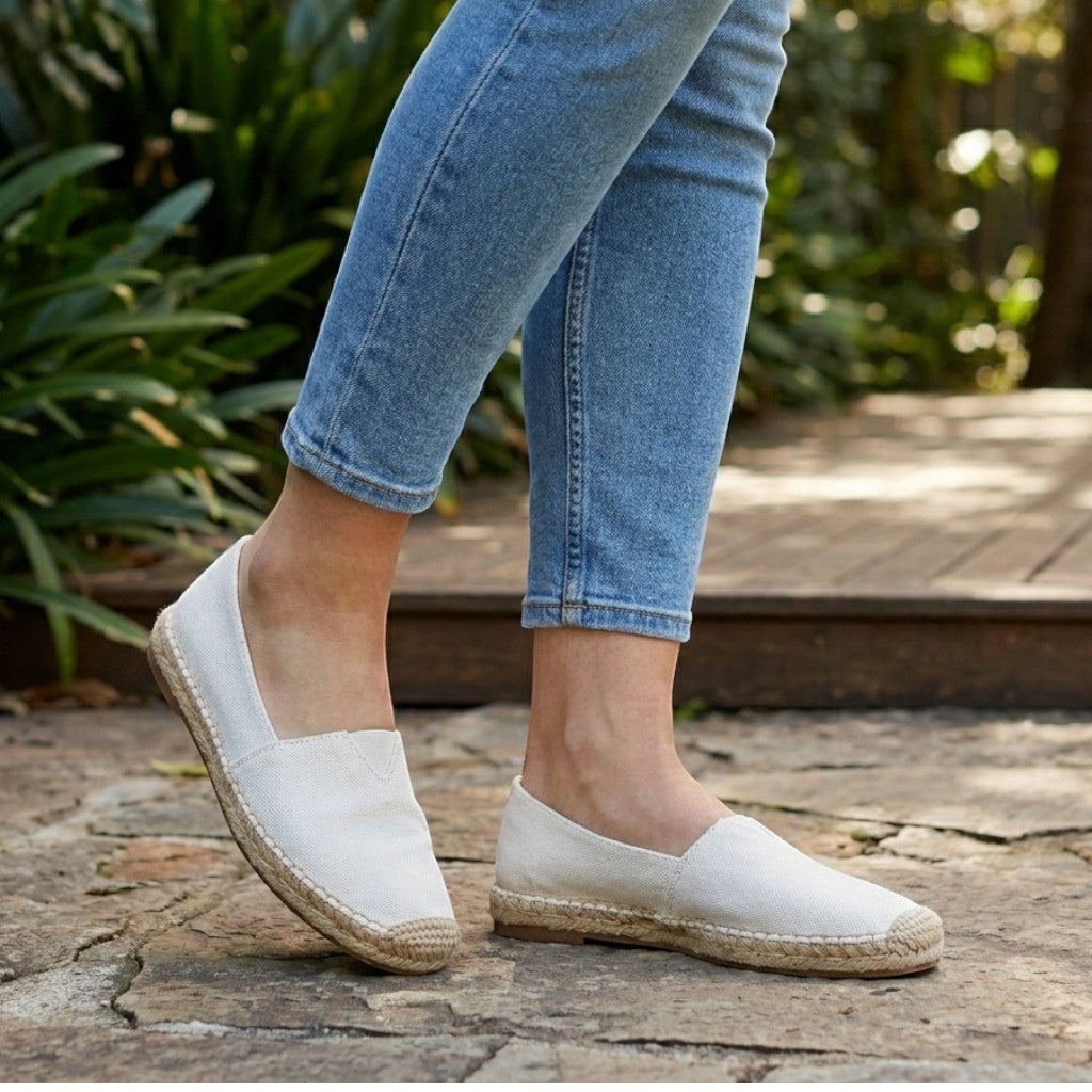 Womens Mixed Material Casual Shoes | Comfortable Everyday Footwear 1