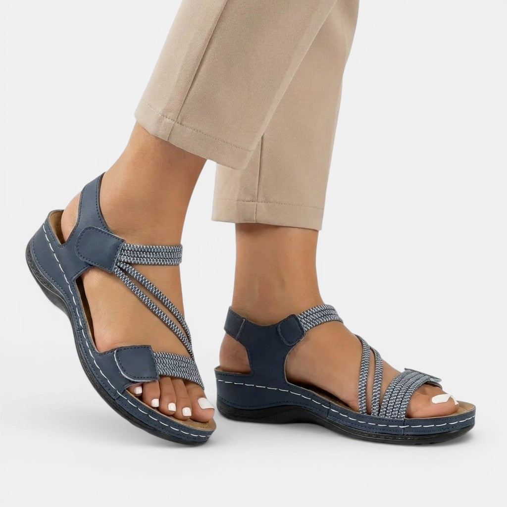 Womens Soft Cushioned Sandals | Lightweight Casual Comfort Footwear for All-Day Wear 3