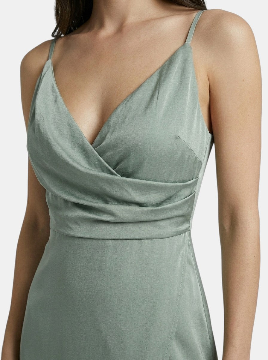 Robe de soirée en tissu doux pour femme | Robe élégante, flatteuse et chic pour mariages et événements formels