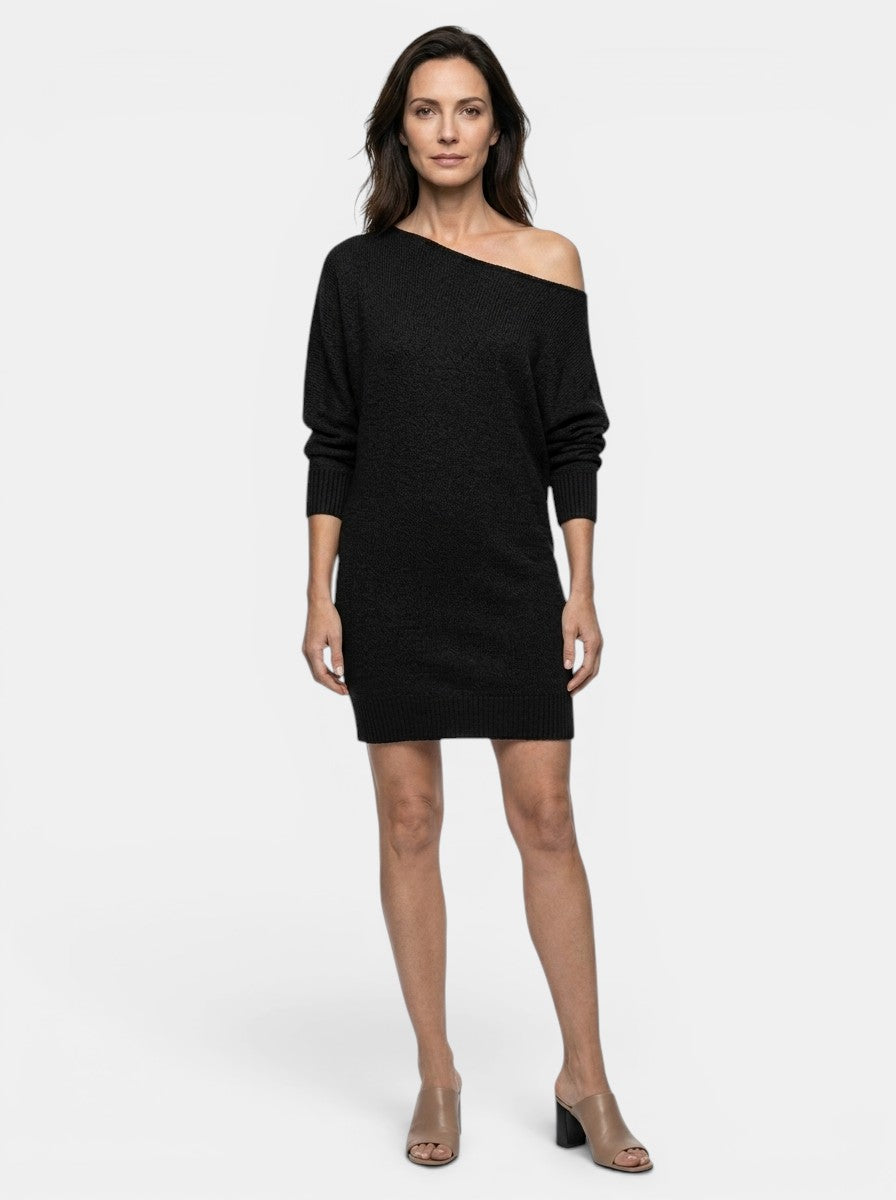 Abito Mini da Donna con Paillettes Scintillanti | Elegante Abito da Cocktail a Maniche Lunghe con Vestibilità Comoda