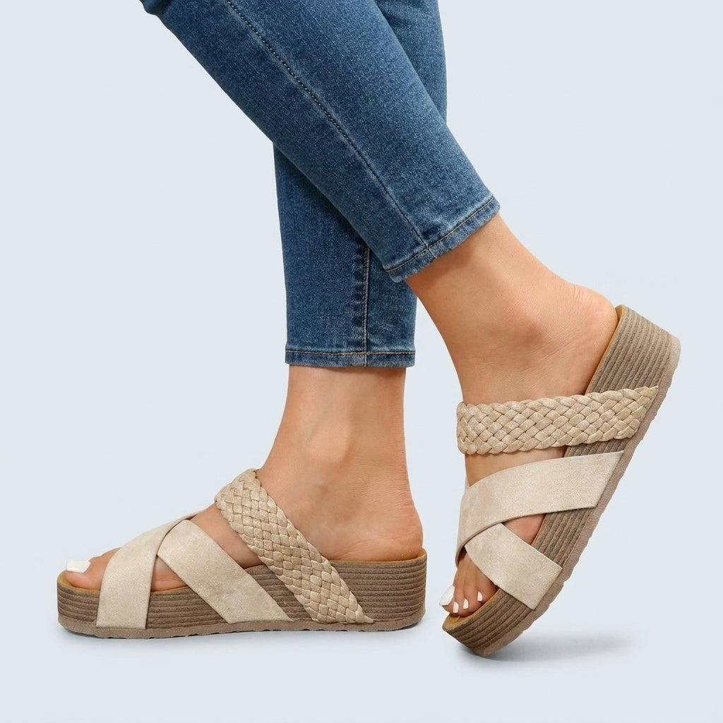 Womens Synthetic Comfort Sandals | Supportive Elegant Slip-On Footwear 3