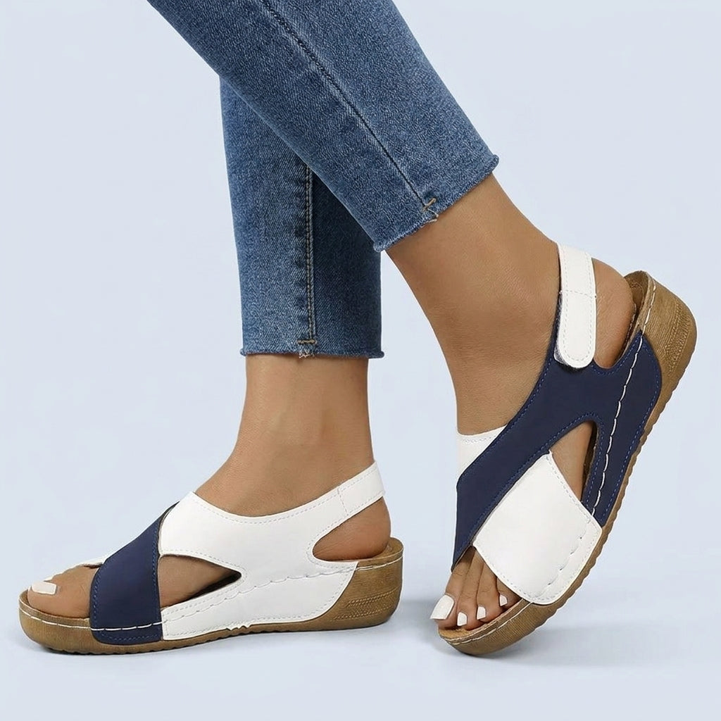 Women's Synthetic Comfortable Sandals | Elegant Supportive Summer Footwear