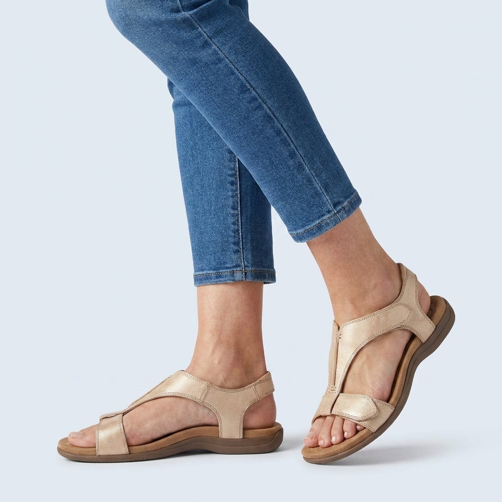 Womens Synthetic Orthopedic Sandals | Comfortable Arch Support Footwear 7