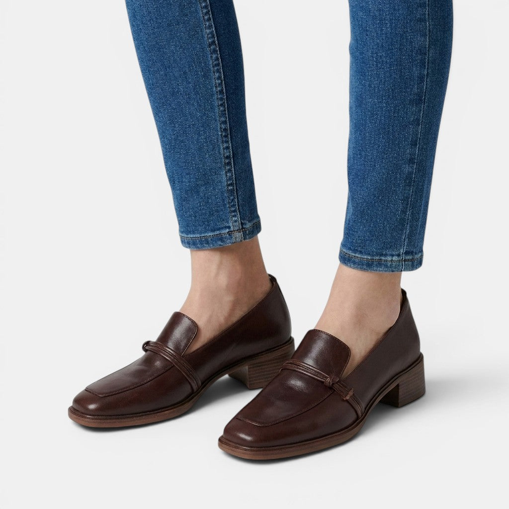 Womens Synthetic Slip-On Loafers | Comfortable Orthopedic Casual Shoes 3