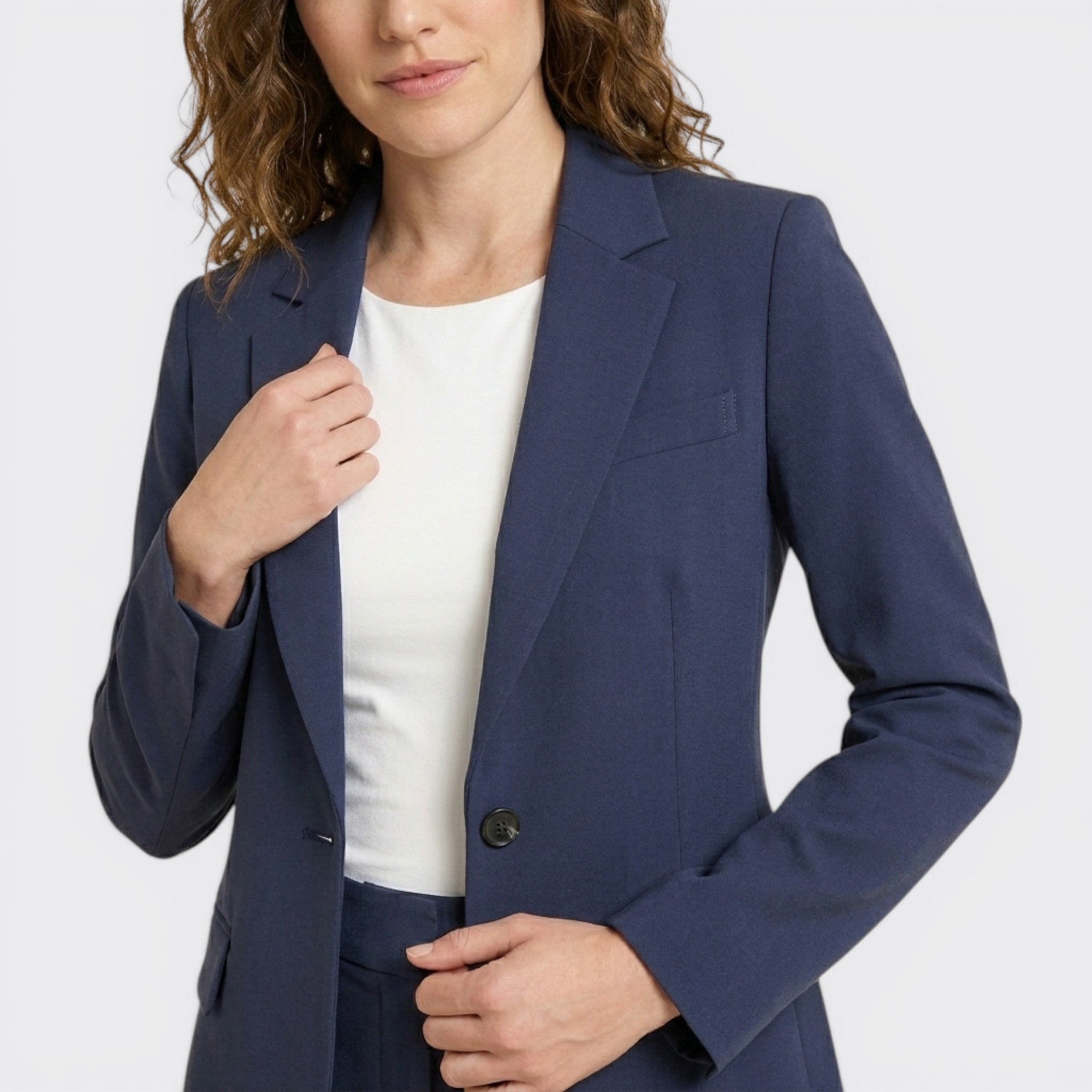 Womens Tailored Suit Set | Elegant Blazer and Trousers | Versatile All-Season Business Attire 10