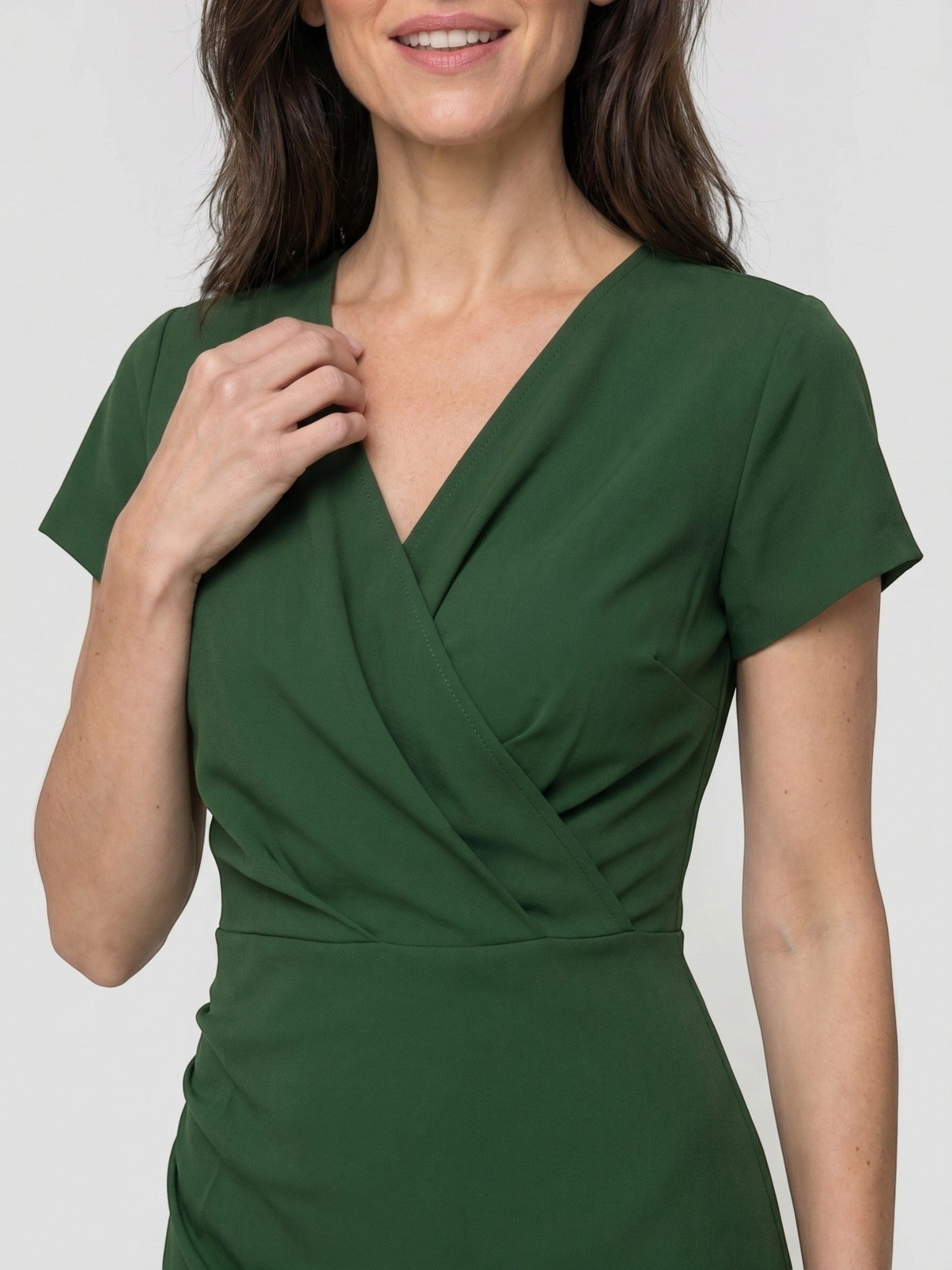 Abito Maxi Estivo Vivace da Donna | Elegante Stile Avvolgente Fluttuante con Spacco Laterale