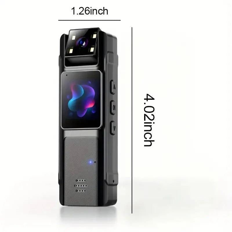 1080P Wearable Body Camera with Night Vision, Motion Detection and Wide Angle Rotatable Lens 5