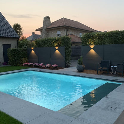 Lampe Murale Cubique Moderne avec Capteur de Mouvement Intégré