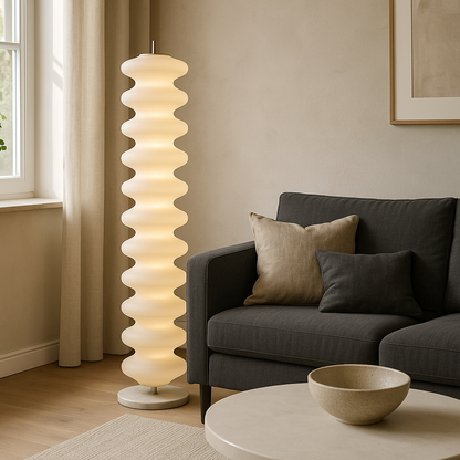 Lampe Sur Pied LED Nordique | Élégance & Lumière Apaisante