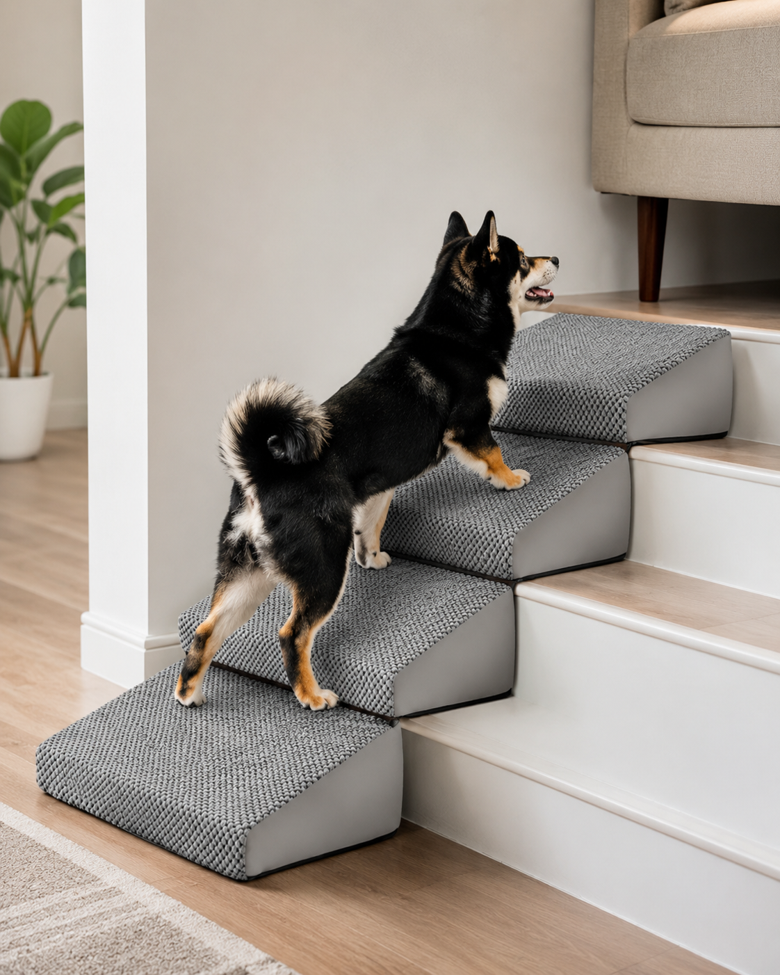 Comfort Paws | Dog Ramp for Bed with Non-Slip Design | Safe Climbing Aid for Small and Senior Pets 3