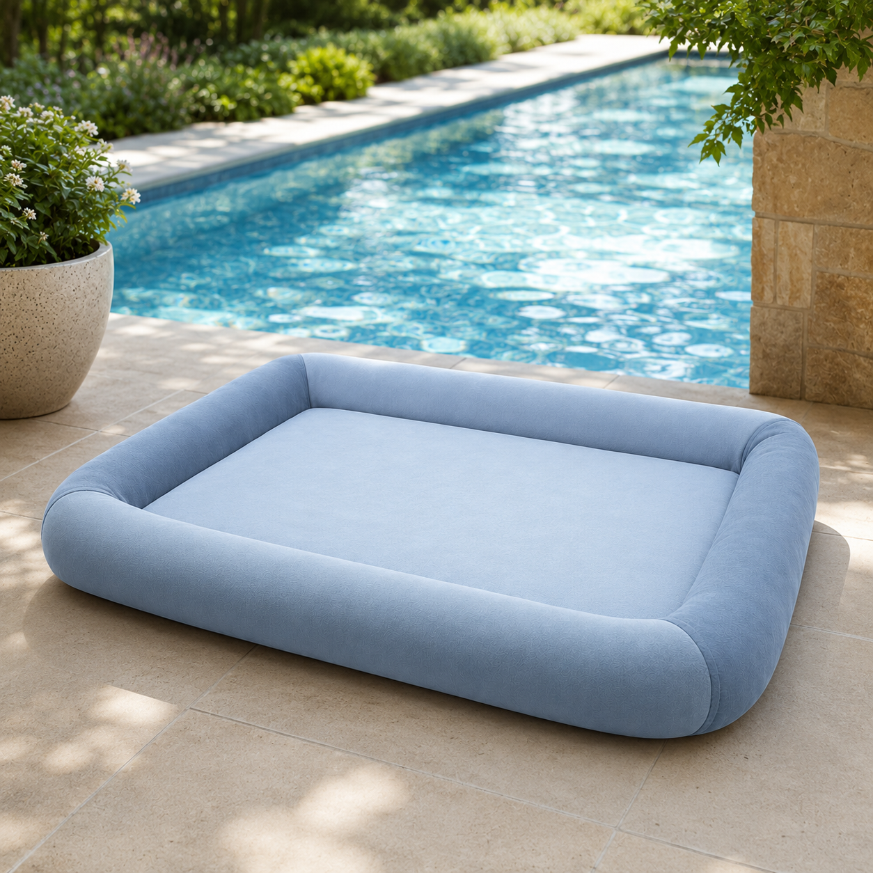 Cooling Dog Bed with Waterproof Design & Plush Texture | Ideal for Summer Comfort 11