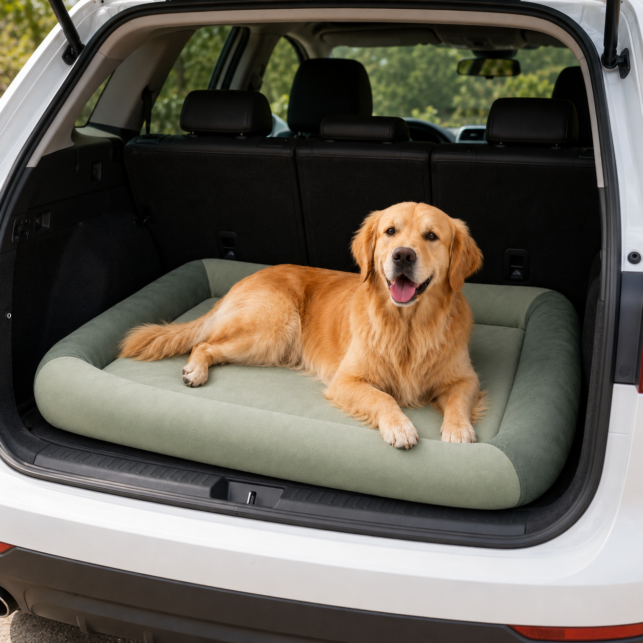 Cooling Dog Bed with Waterproof Design & Plush Texture | Ideal for Summer Comfort 2