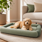 Cooling Dog Bed with Waterproof Design & Plush Texture | Ideal for Summer Comfort 5