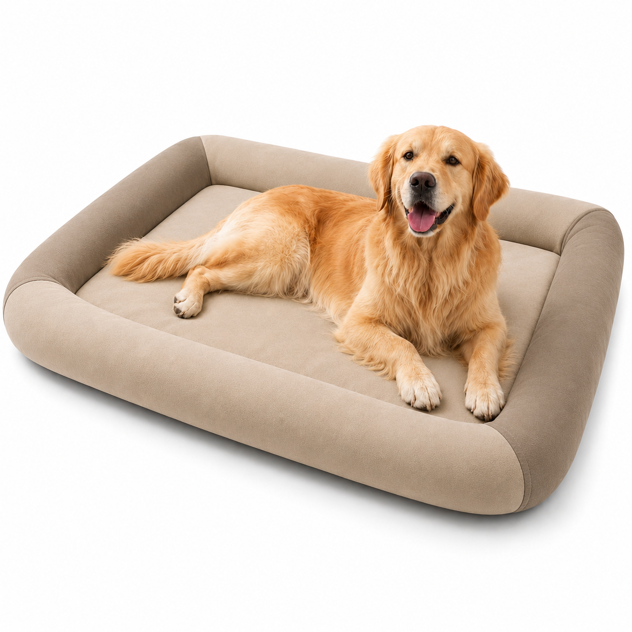 Cooling Dog Bed with Waterproof Design & Plush Texture | Ideal for Summer Comfort 6