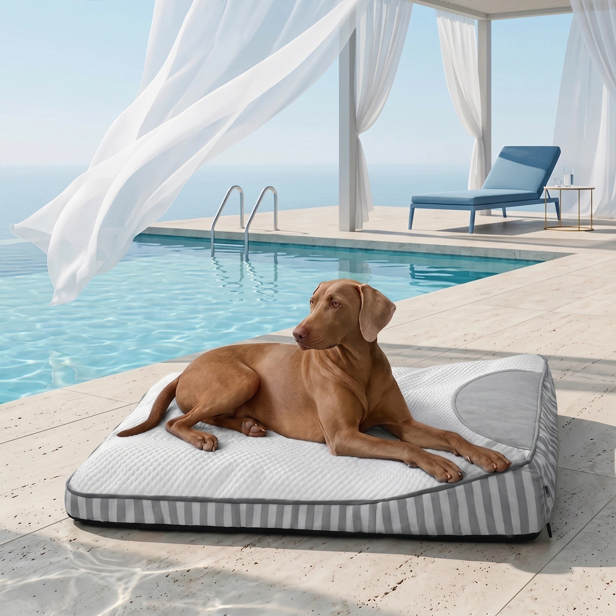 Cooling Orthopedic Dog Bed | Large Design with High-Density Support for Joint Health 2