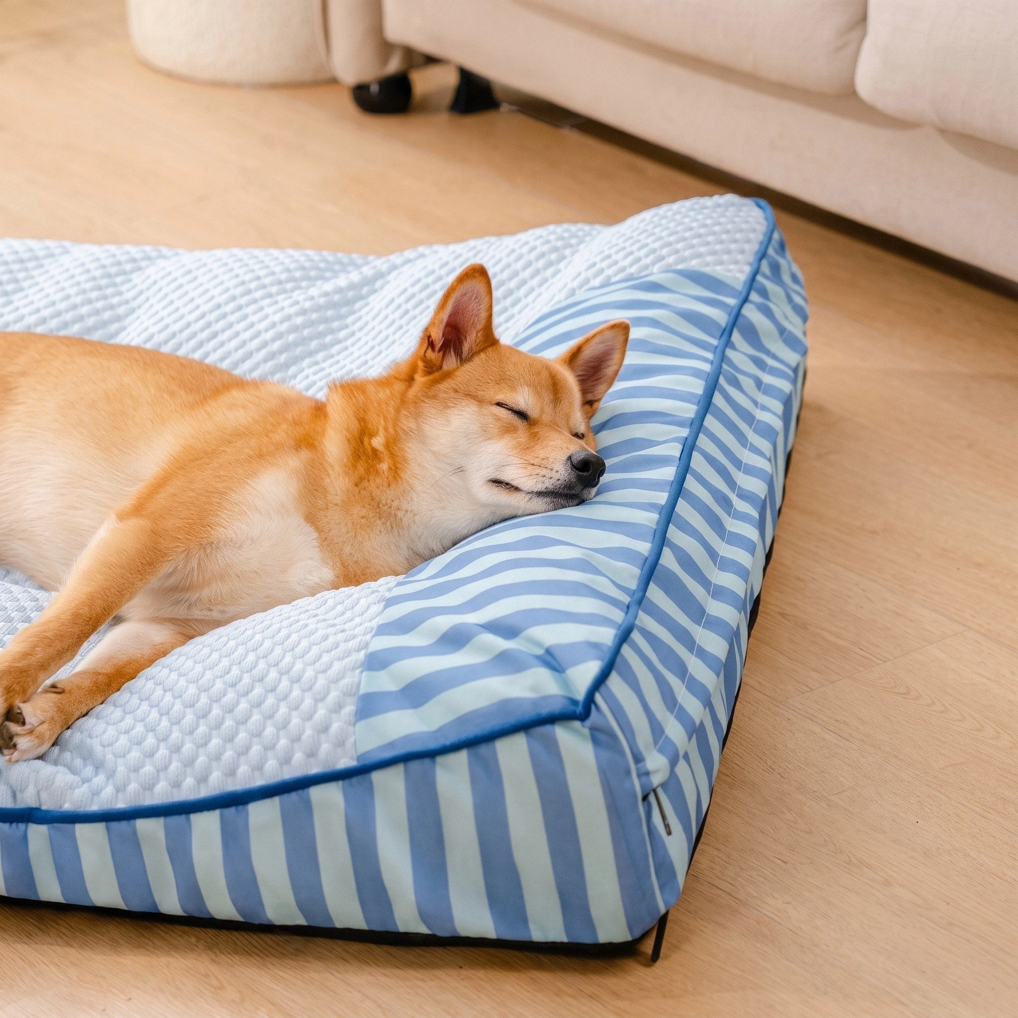 Cooling Orthopedic Dog Bed | Large Design with High-Density Support for Joint Health 8