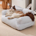 Cooling Pet Bed | Ice Silk Dog Bed with Plush Padding | Breathable Design for Ultimate Comfort 9