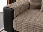 Cozy Flannel | Waterproof Sofa Cover with Non-Slip Backing | Pet-Friendly Protection for Ultimate Comfort 0