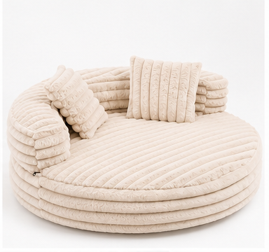 Cozy Nest | Orthopedic Dog Bed with Removable Pillows | Large Size for Ultimate Comfort 1