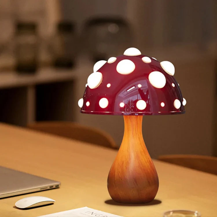 Lampe Champignon | Lumière chaude et douce pour des soirées paisibles