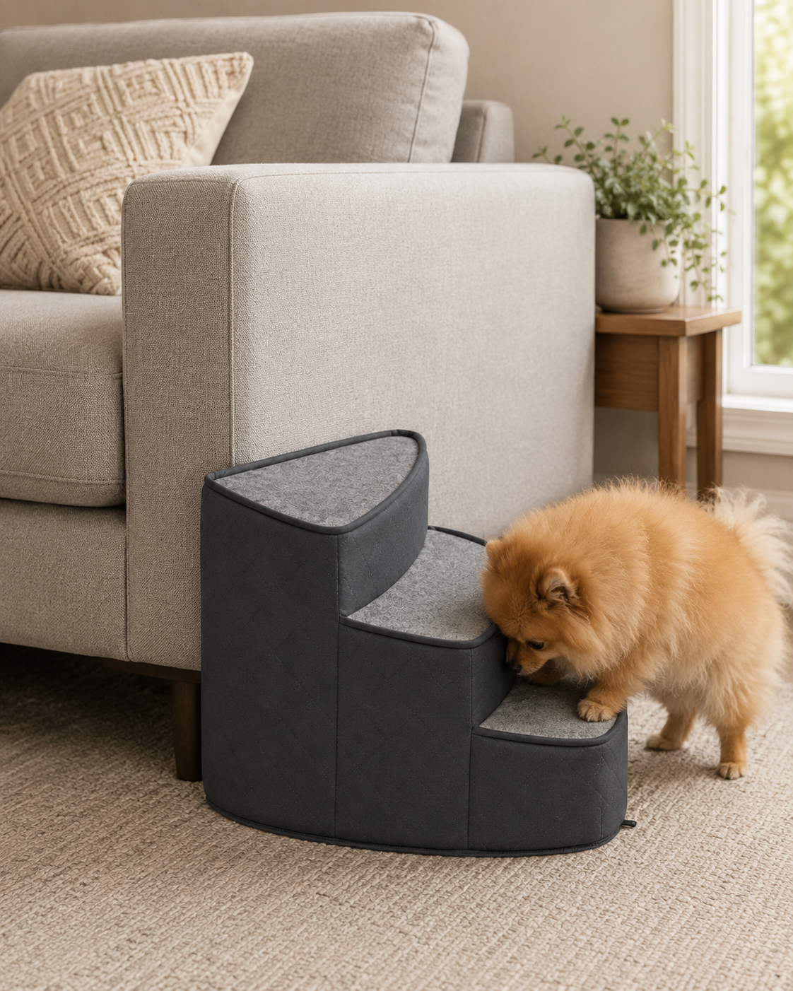 Dog Steps for Bed with Joint-Friendly Design | 2