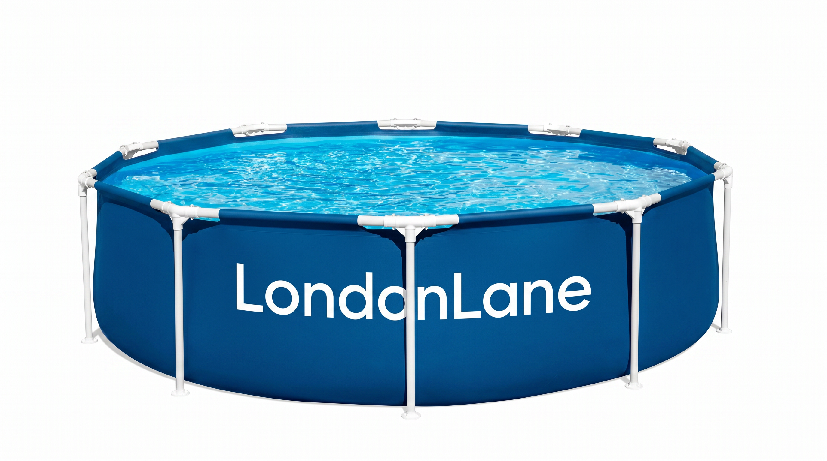 Family Above Ground Swimming Pool | Durable Steel Frame | Spacious 10ft Round Design 1