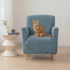 Herringbone Full Coverage Comfortable Scratch-Resistant Sofa Protection Magic Armchair Cover 3
