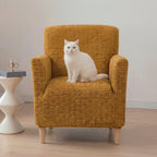 Herringbone Full Coverage Comfortable Scratch-Resistant Sofa Protection Magic Armchair Cover 4