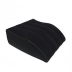 Inflatable Leg Rest Pillow with Adjustable Elevation and Storage 2