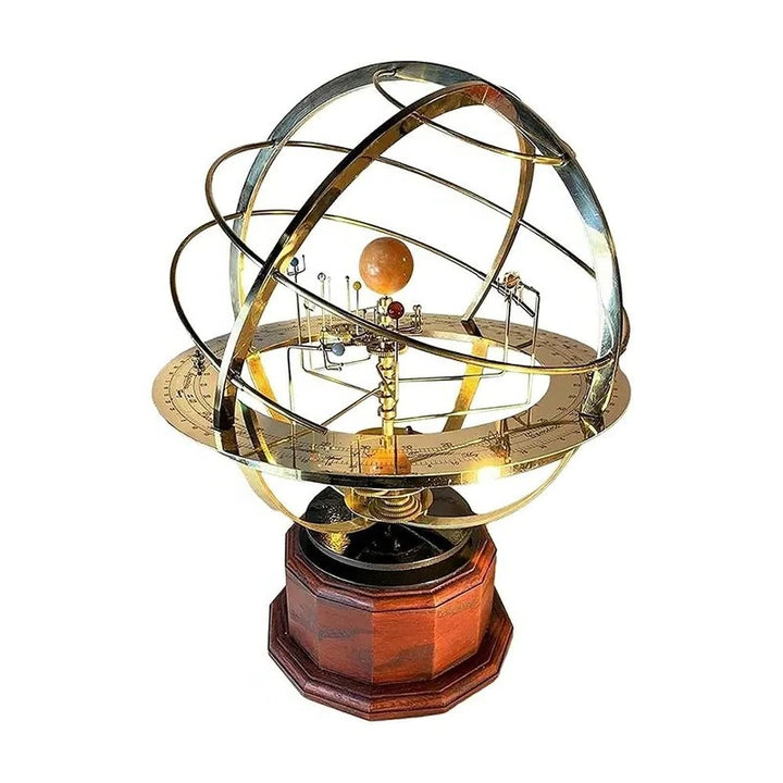 KosmosMaster Grand Orrery – Handcrafted Solar System Model with 28 Moons and 9 Planets | Bowlift 1