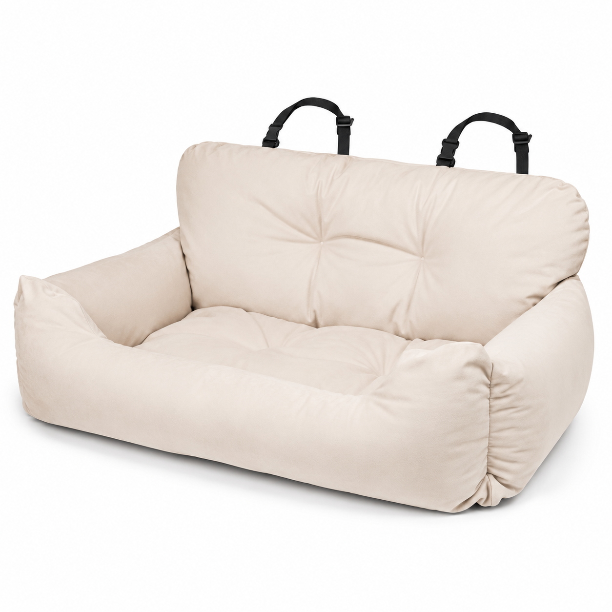 Large Dog Car Seat Bed for Back Seat 2