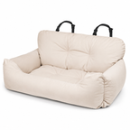 Large Dog Car Seat Bed for Back Seat 2