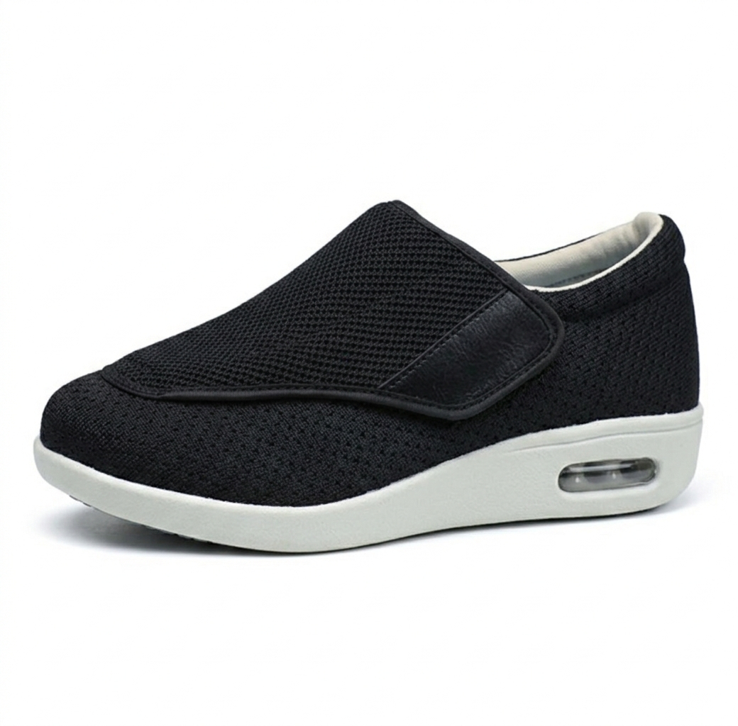 Men's Breathable Mesh Extra-Wide Trainers | Comfortable Adjustable Straps for All-Day Wear 6