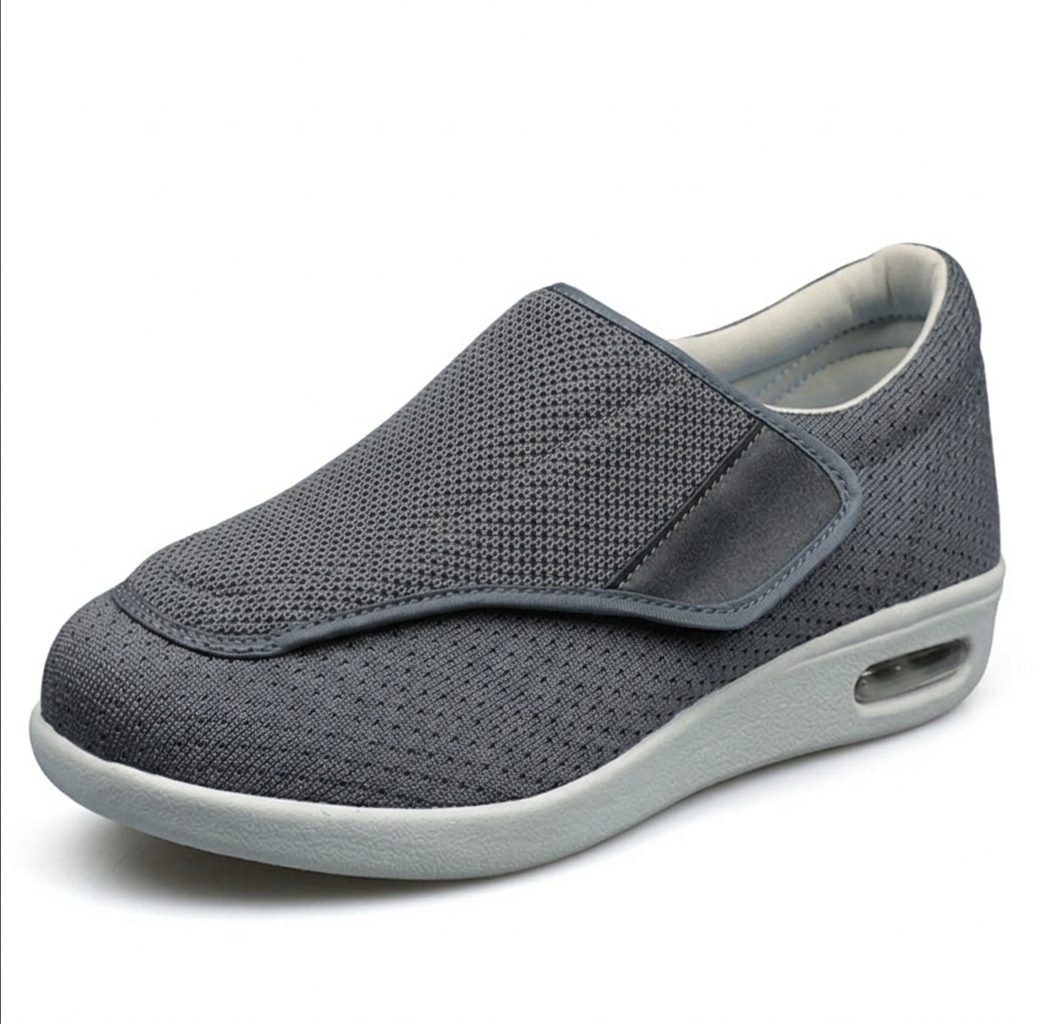 Men's Breathable Mesh Extra-Wide Trainers | Comfortable Adjustable Straps for All-Day Wear 7