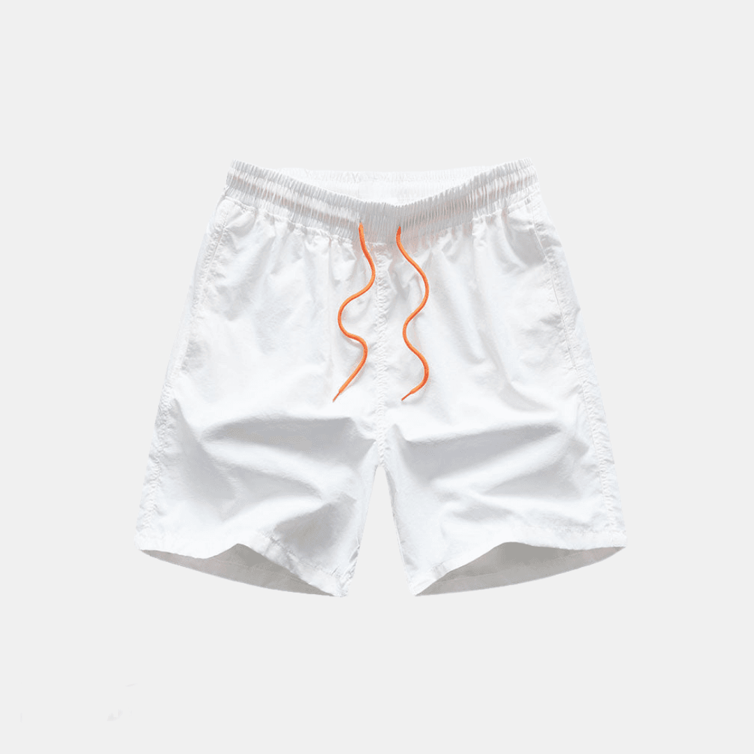 Mens Printed Cotton 2 Piece Set | Casual Short Sleeve Shirt and Drawstring Shorts for Summer 4