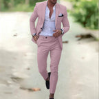 Men's wedding suit, 2-piece 6