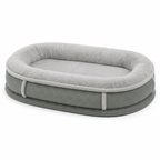 Orthopedic Dog Bed | Plush Faux Leather with Removable Cover | Cozy Retreat for Joint Support 4