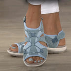 Orthopedic sandals with Velcro straps 0