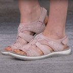 Orthopedic sandals with Velcro straps 1