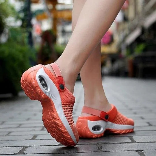 Orthopedic slip-on shoes, open heel 7