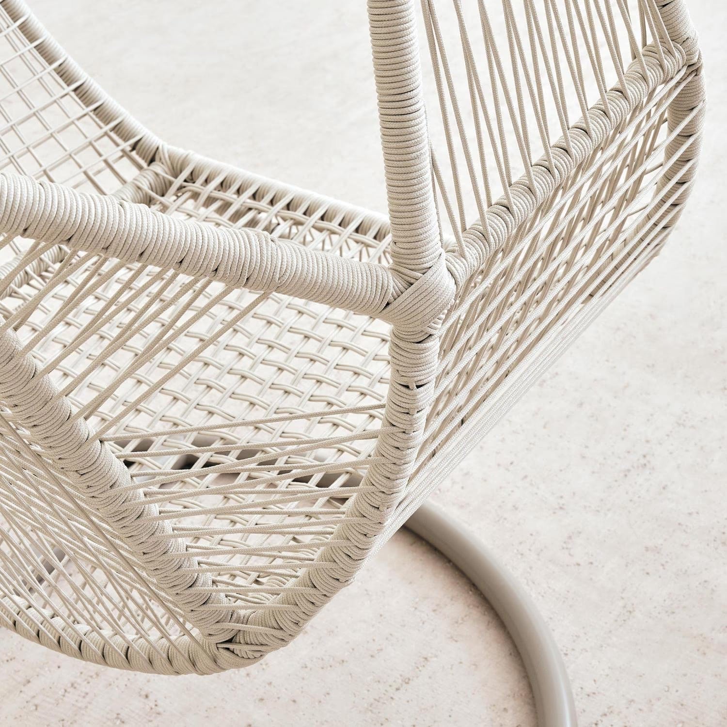 Outdoor Hanging Egg Chair with Stand | Freestanding Garden Swing Chair 3