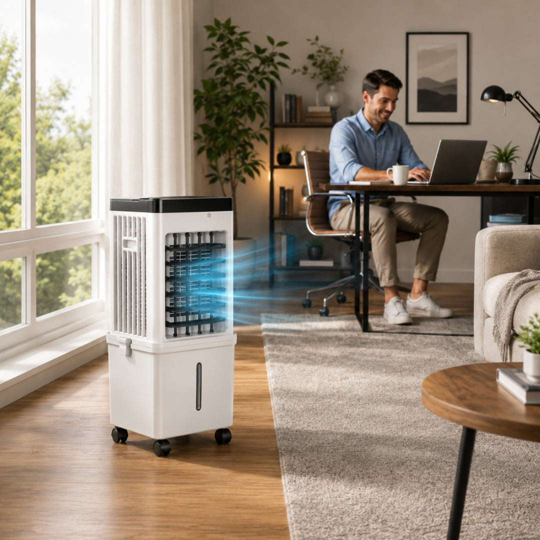 Portable Air Conditioning Unit |  Efficient Portable AC | Compact and Quiet Summer Cooler 0