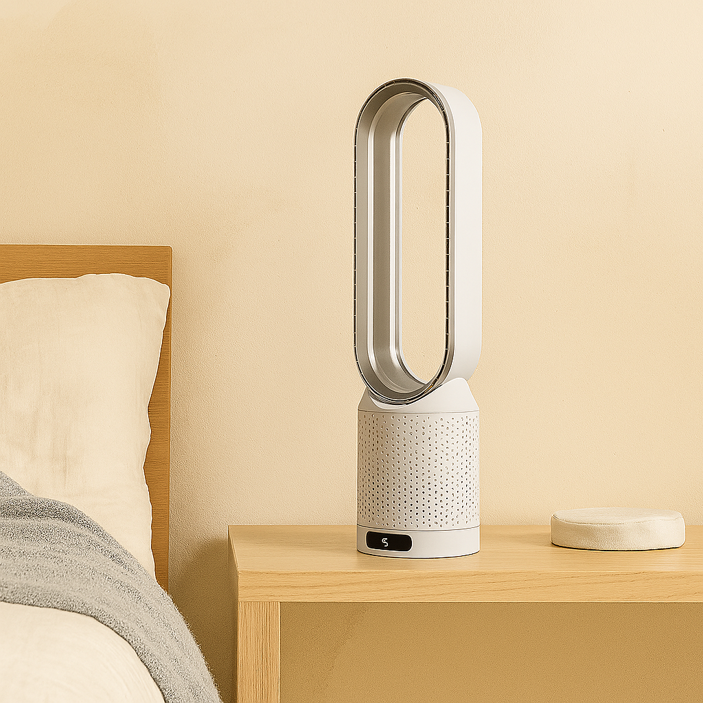 Portable Air Cooler | Compact Cooling Fan with Adjustable Airflow | Lightweight Design for Home, Office, and Travel 0