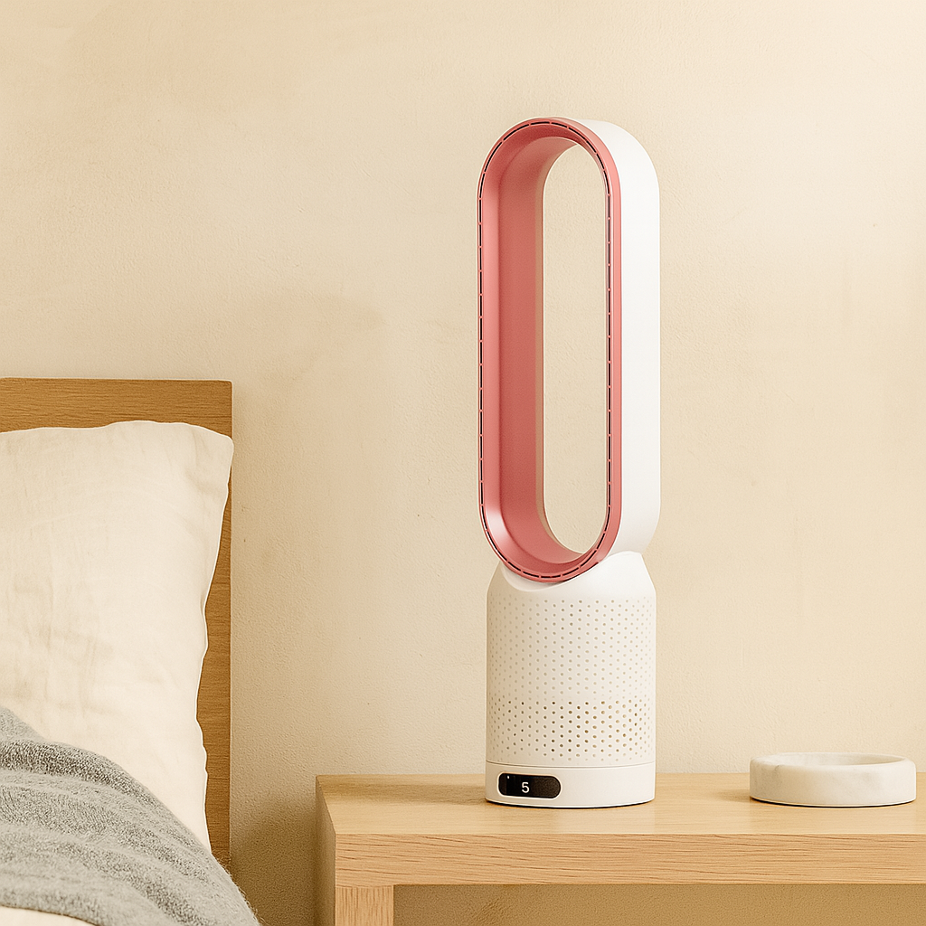 Portable Air Cooler | Compact Cooling Fan with Adjustable Airflow | Lightweight Design for Home, Office, and Travel 1