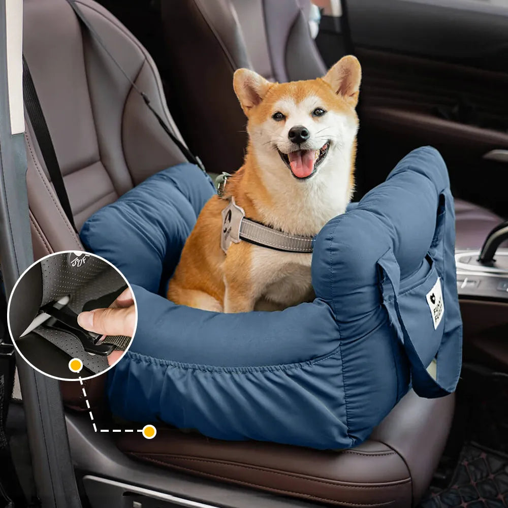Portable ISOFIX Dog Car Seat Bed with LATCH System 10