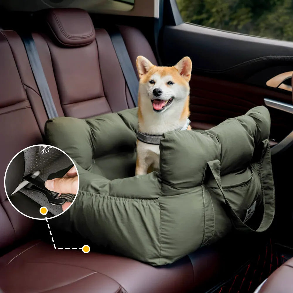 Portable ISOFIX Dog Car Seat Bed with LATCH System 13