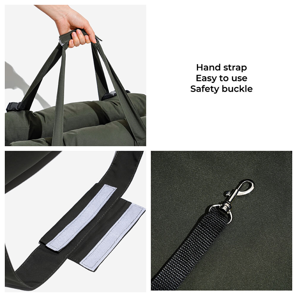 Portable ISOFIX Dog Car Seat Bed with LATCH System 4