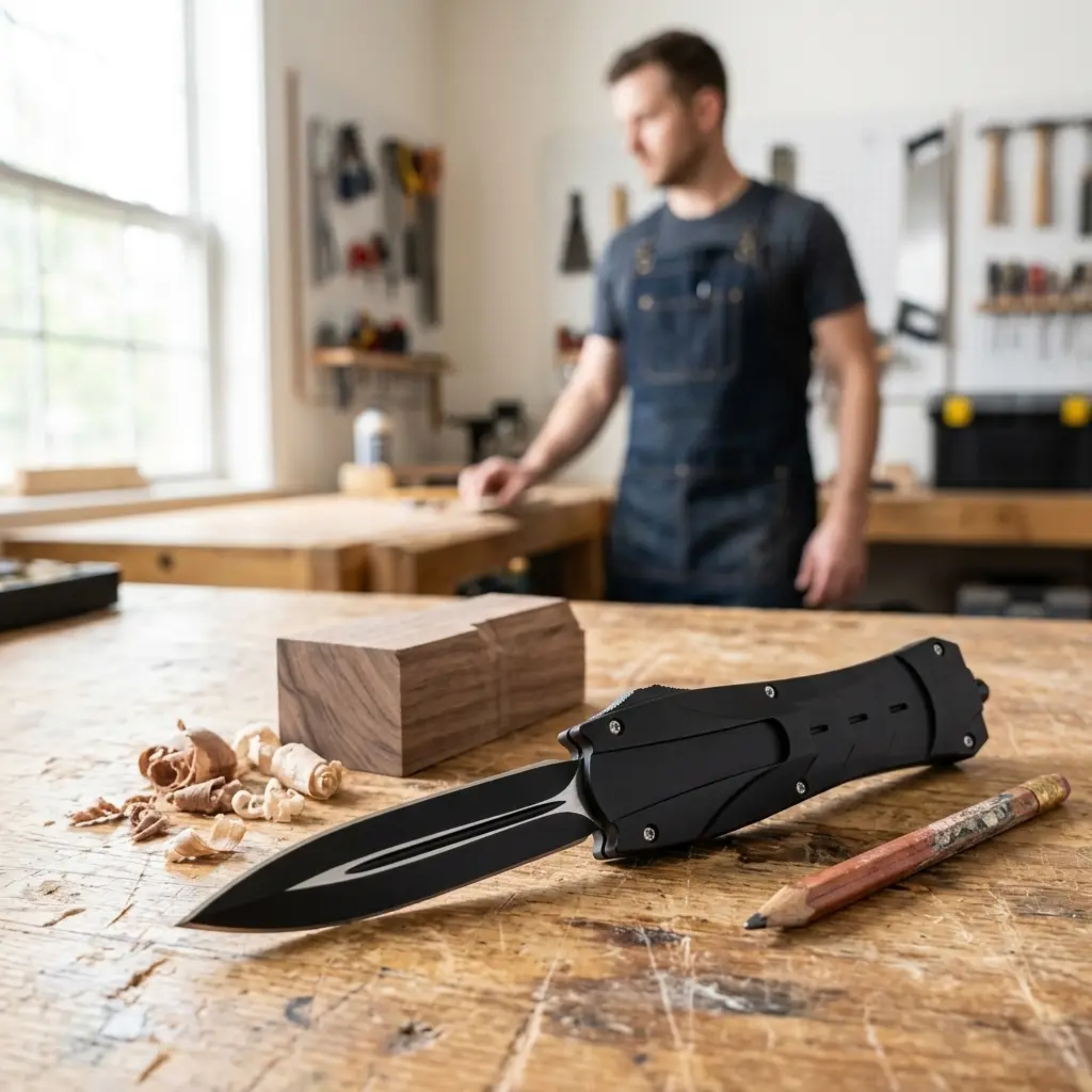 Premium Ergonomic EDC Multitool Self Defense Knife | Bowlift 7